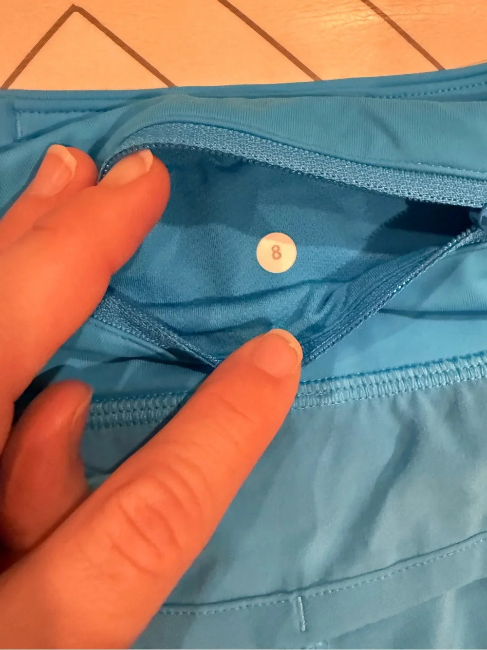 Lululemon Bright Blue Speed Shorts
